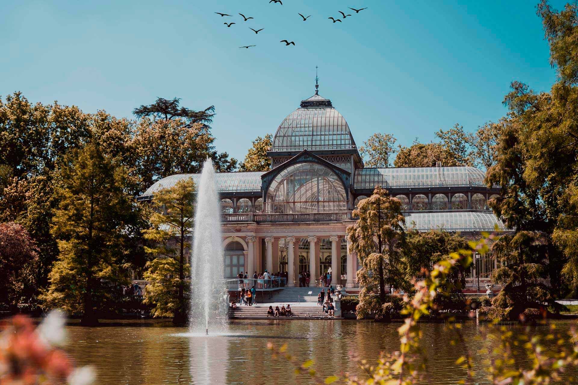 Palacio de Cristal en Madrid