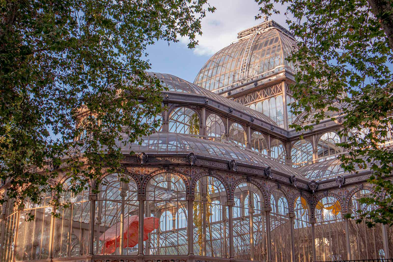 Palacio de Cristal en Madrid