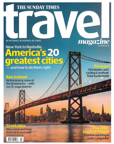 Portada revista Travel