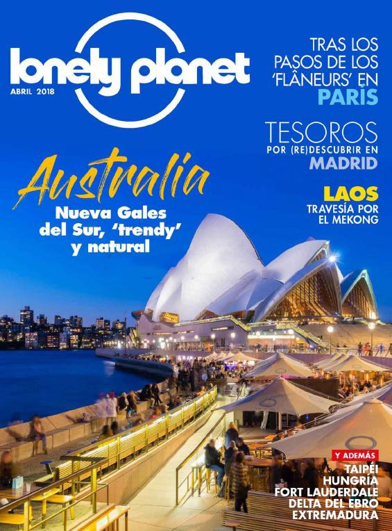 Portada revista Lonely Planet