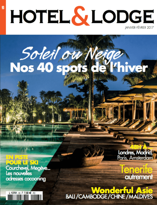 Portada revista Hotel&Lodge