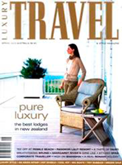 Portada revista Luxury Travel