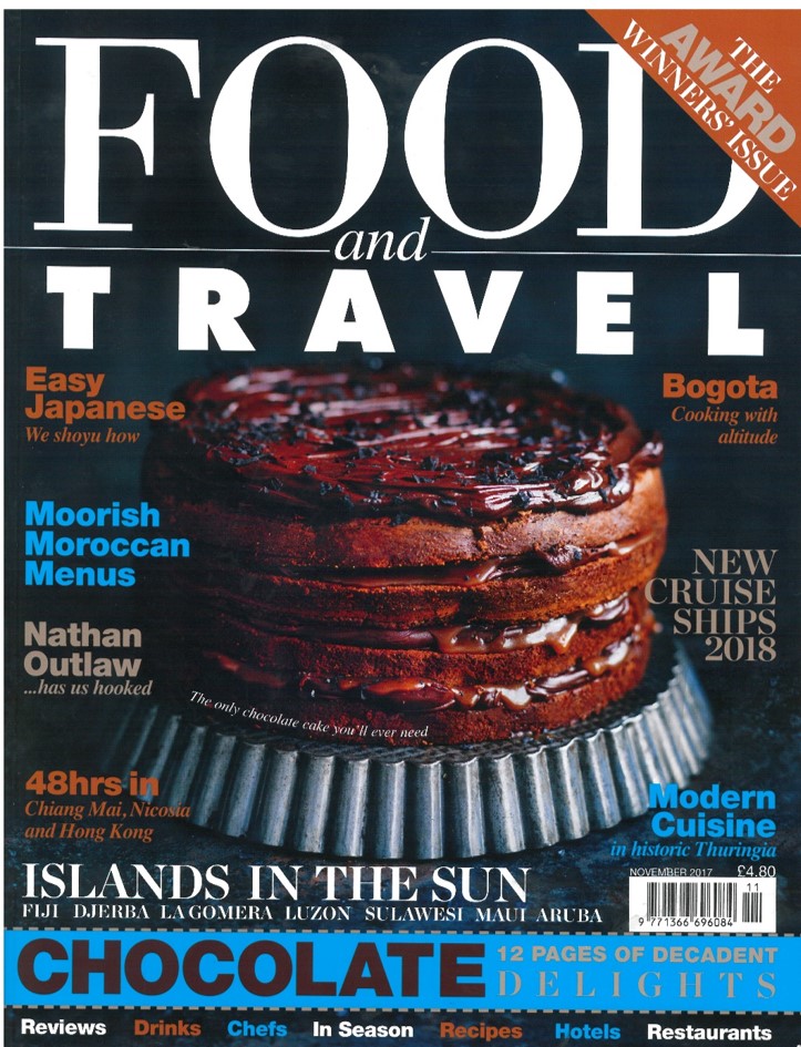 Portada revista Food and Travel